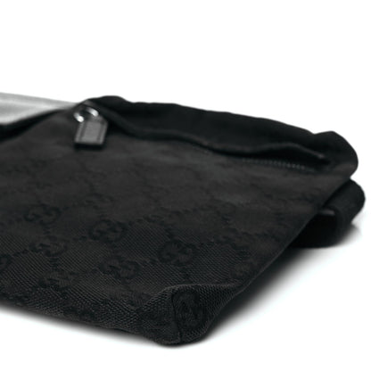 Gucci GG Monogram Double Pocket Belt Bag Black 9 of 10