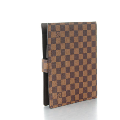 Louis Vuitton Damier Ebene Large Ring Agenda Cover 3 of 8