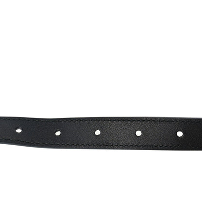 Gucci Calfskin Double G 20mm Belt 75 30  Black 4 of 5