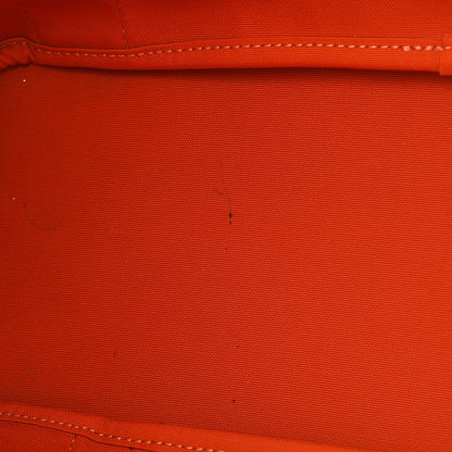 Hermes Toile Sac De Pansage Groom Bleu Navy Feu 8 of 13