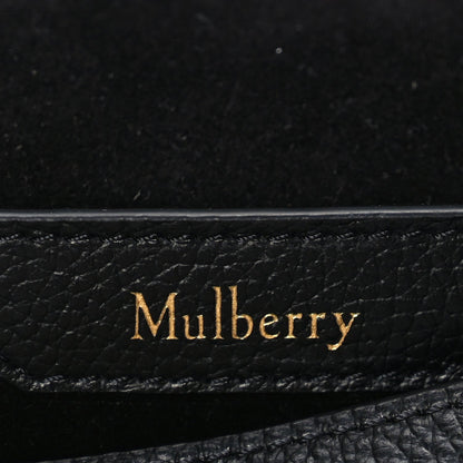 Mulberry Small Classic Grain Calfskin Small Amberley Satchel Black 13 of 24