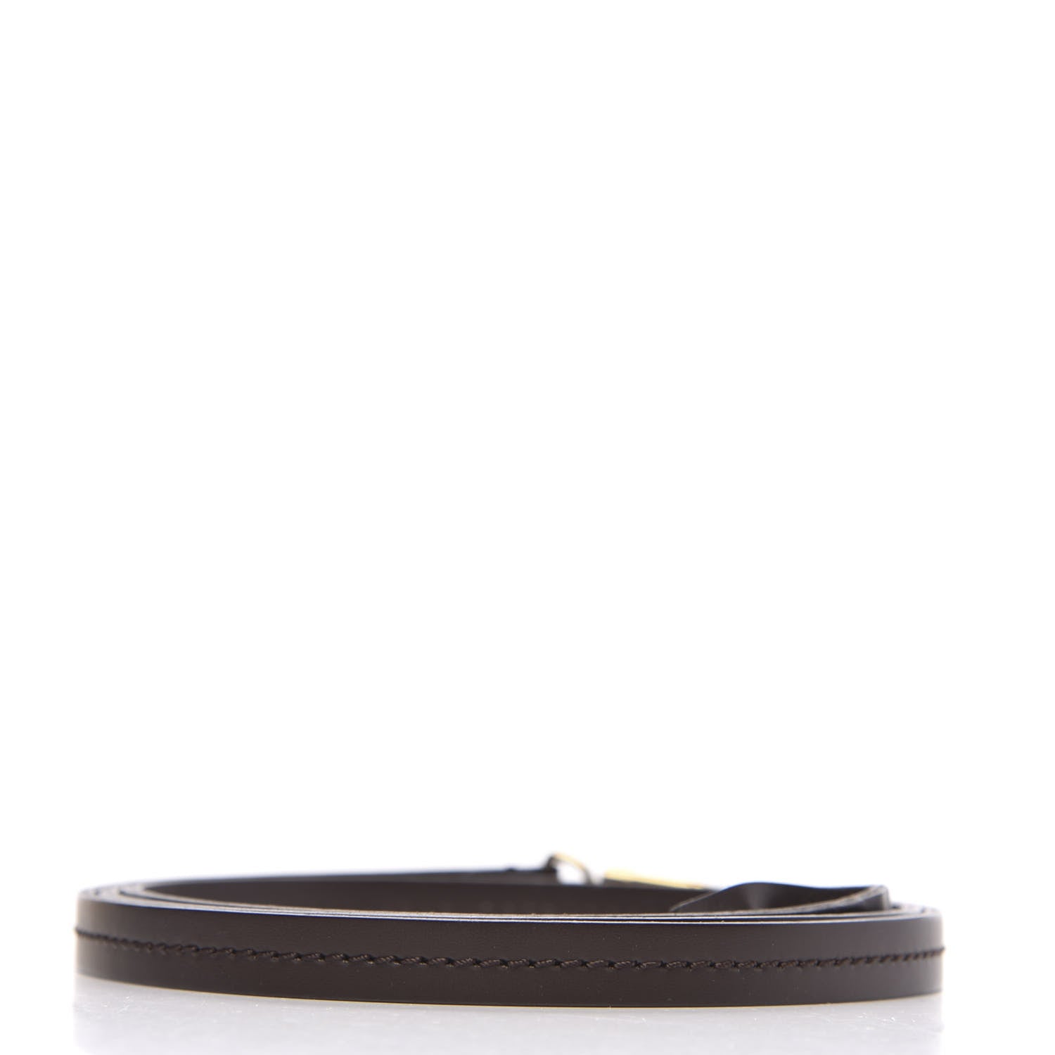 Louis Vuitton Calfskin 12mm Favorite Long Strap Brown 2 of 3