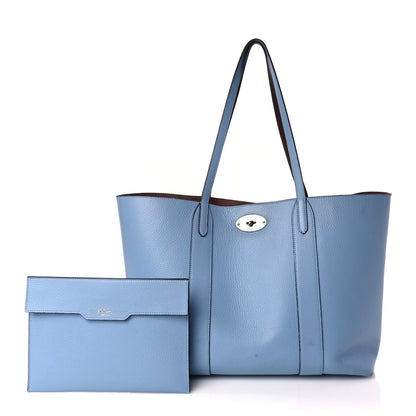 Mulberry Small Classic Grain Bayswater Tote Pale Slate 10 of 16