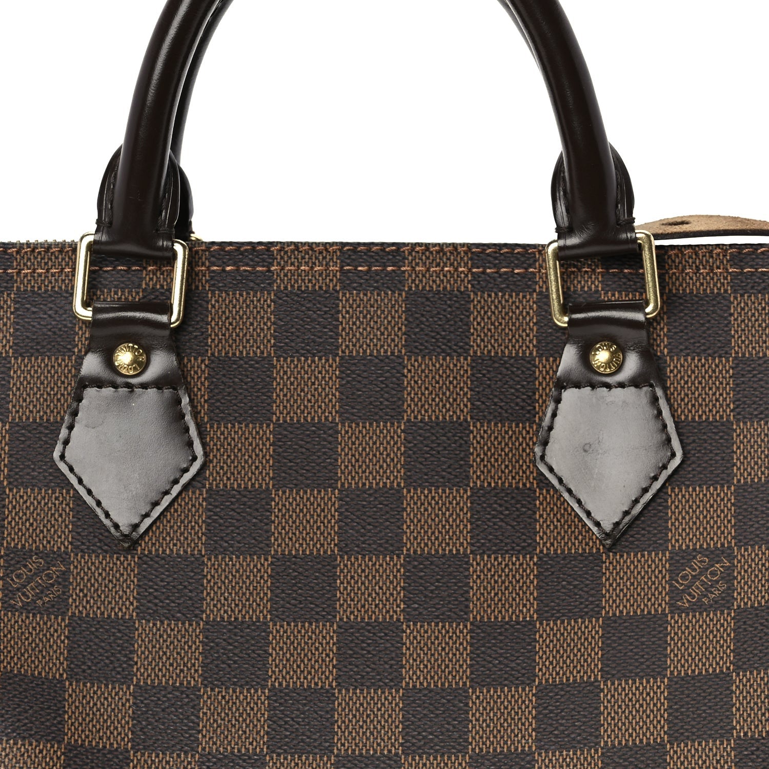 Louis Vuitton Damier Ebene Speedy 30 7 of 9