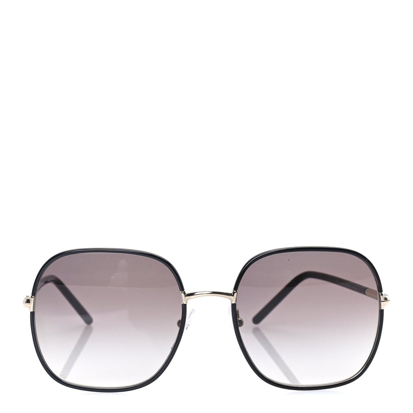 Acetate Round Sunglasses SPR67X  Black