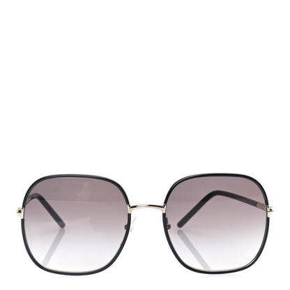 Prada Acetate Round Sunglasses SPR67X  Black 2 of 7
