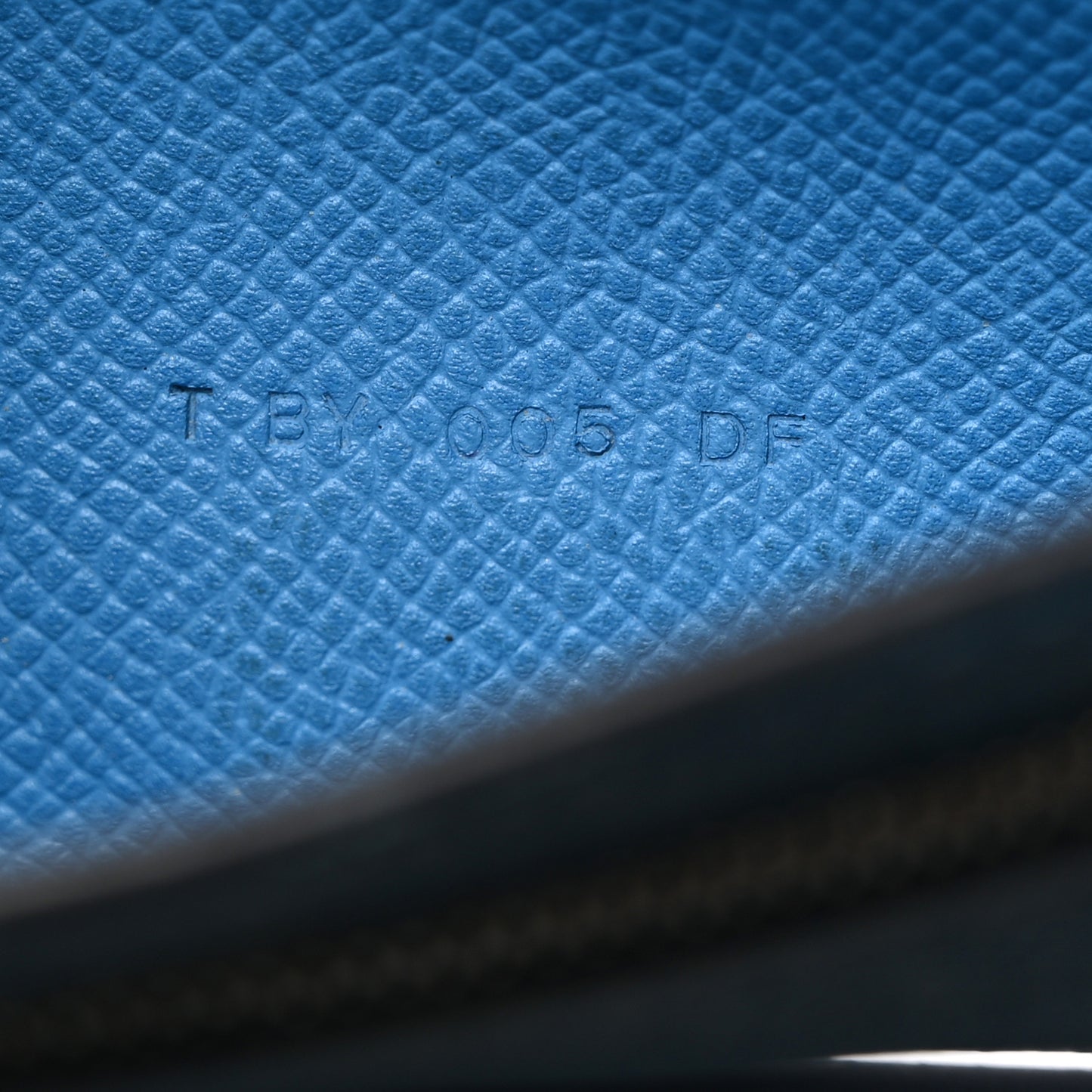 Epsom Bearn Gusset Wallet Bleu Paradis