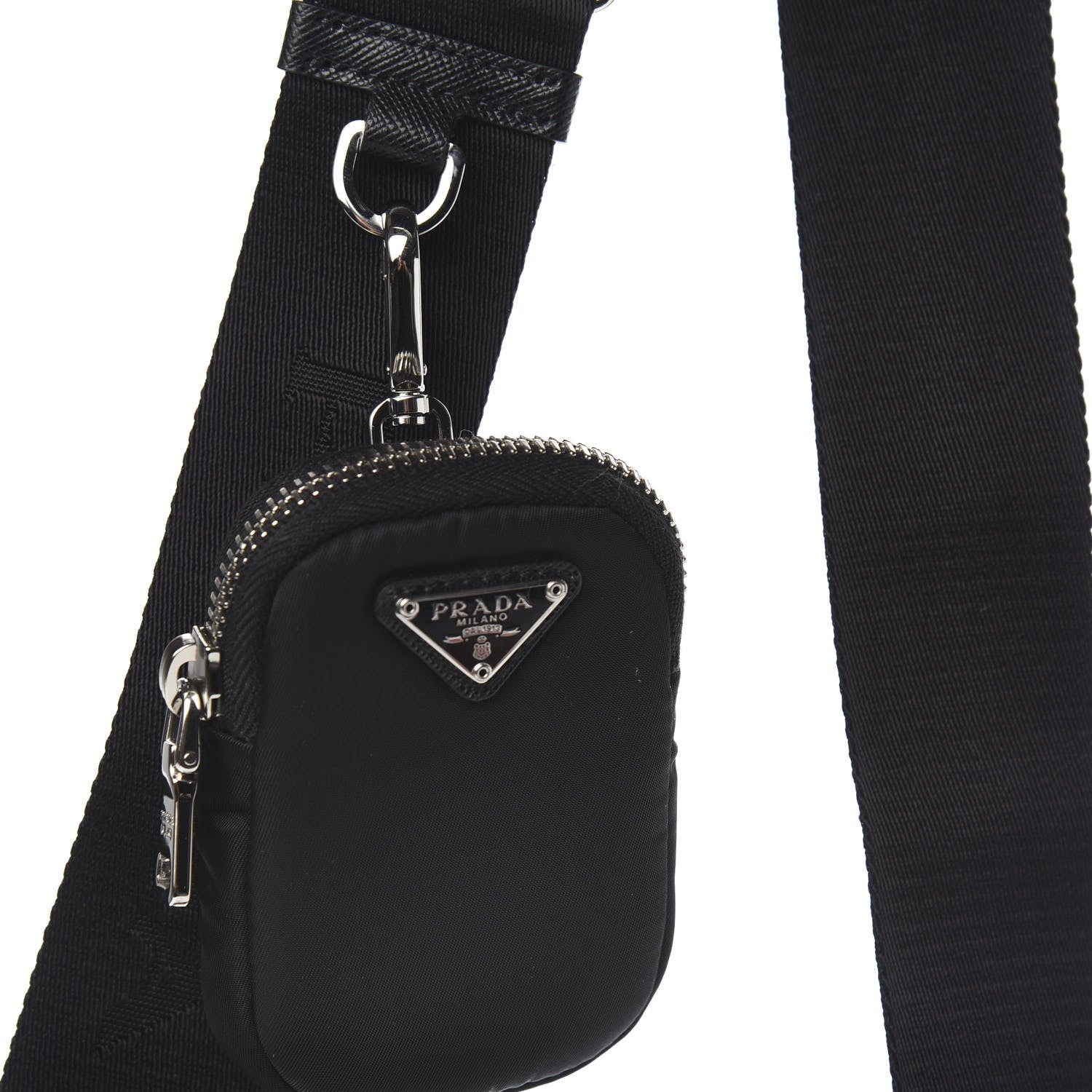 Prada Nylon Re-Edition 2005 Shoulder Bag Black 11 of 11