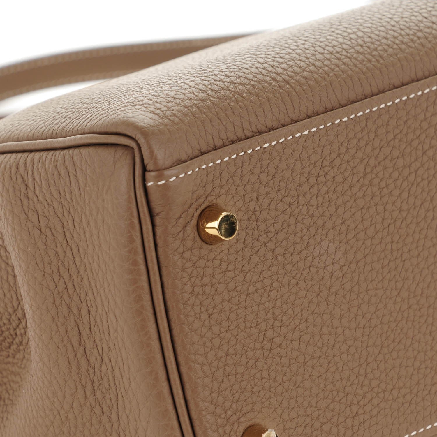 Hermes Togo Kelly Retourne 32 Etoupe 10 of 22