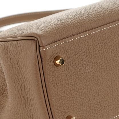 Hermes Togo Kelly Retourne 32 Etoupe 10 of 22