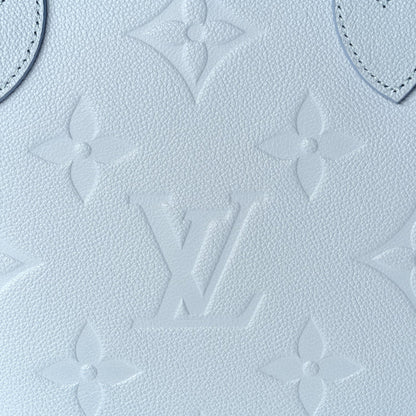 Louis Vuitton Empreinte Monogram Giant Neverfull MM Blue Hour 7 of 9