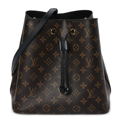 Louis Vuitton Monogram Neonoe MM Black Black 1 of 8