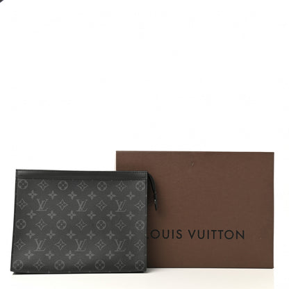 Louis Vuitton Monogram Eclipse Pochette Voyage MM 8 of 8