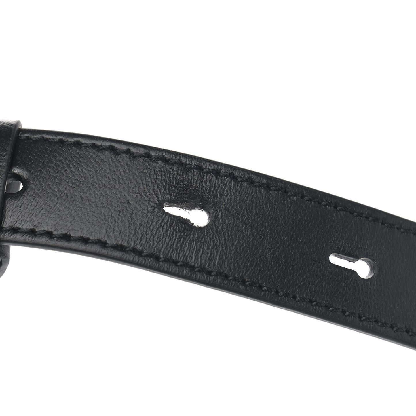 Calfskin Diagonal Quilted Jackhammer Camera Bag Black