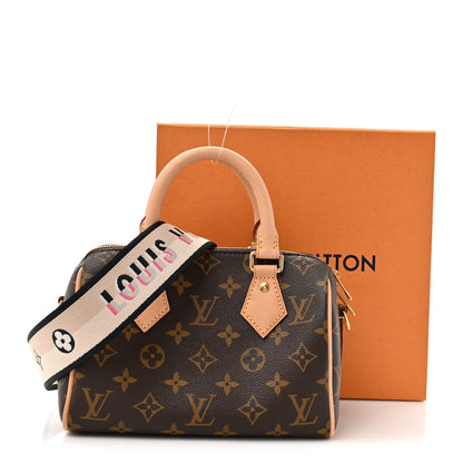 Louis Vuitton Monogram Speedy Bandouliere 20 Black 12 of 12