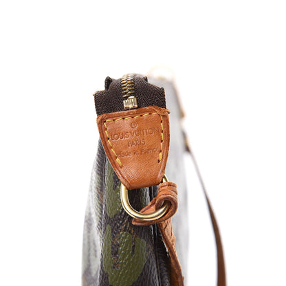Louis Vuitton Monogram Graffiti Pochette Accessories Kaki 7 of 12