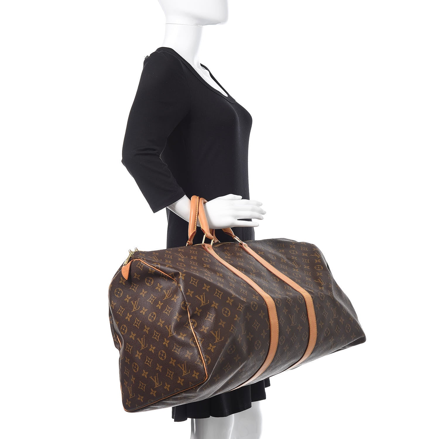Louis Vuitton Monogram Keepall 55 2 of 10