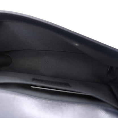 Chanel Caviar Chevron Quilted Medium Boy Flap Navy 5 of 11