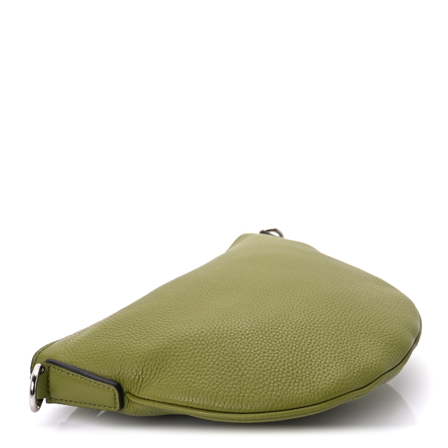 Gucci Pebbled Calfskin Mini B Shoudler Bag  Green 8 of 8