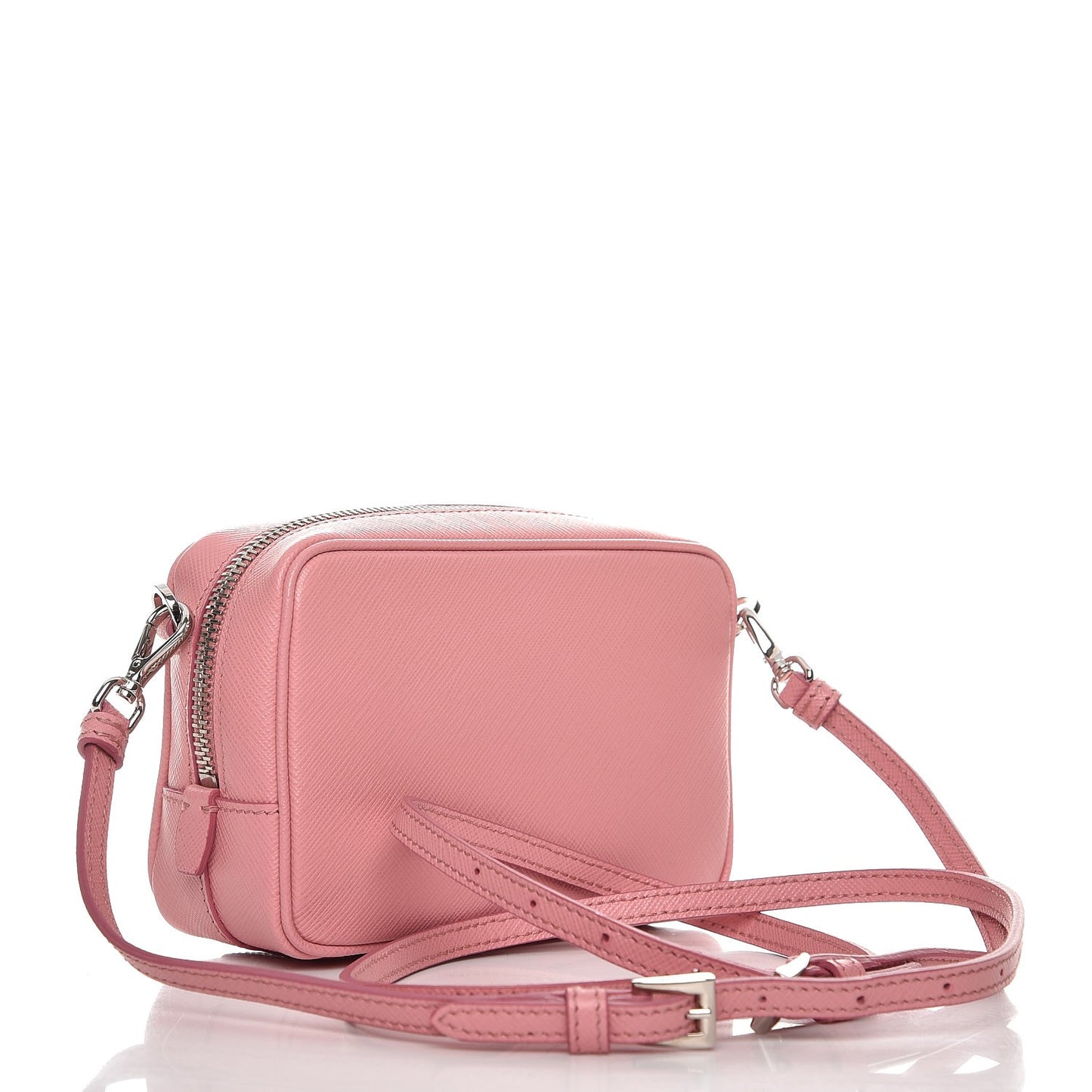 Saffiano Mini Camera Crossbody Petalo