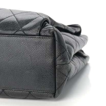 Chanel Caviar Quilted Flap Shoulder Bag Black 9 of 10