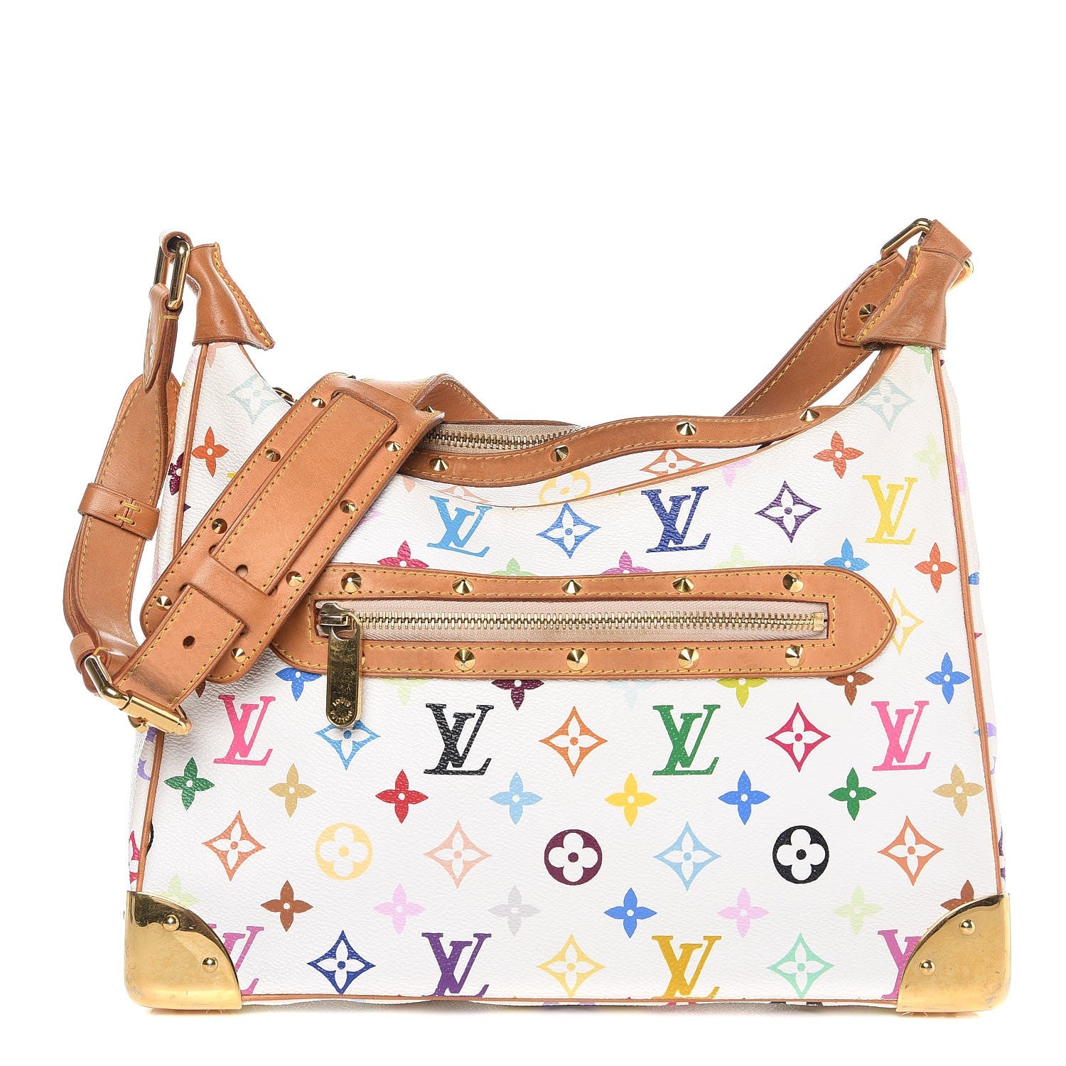 Louis Vuitton Monogram Multicolor Boulogne White 1 of 6