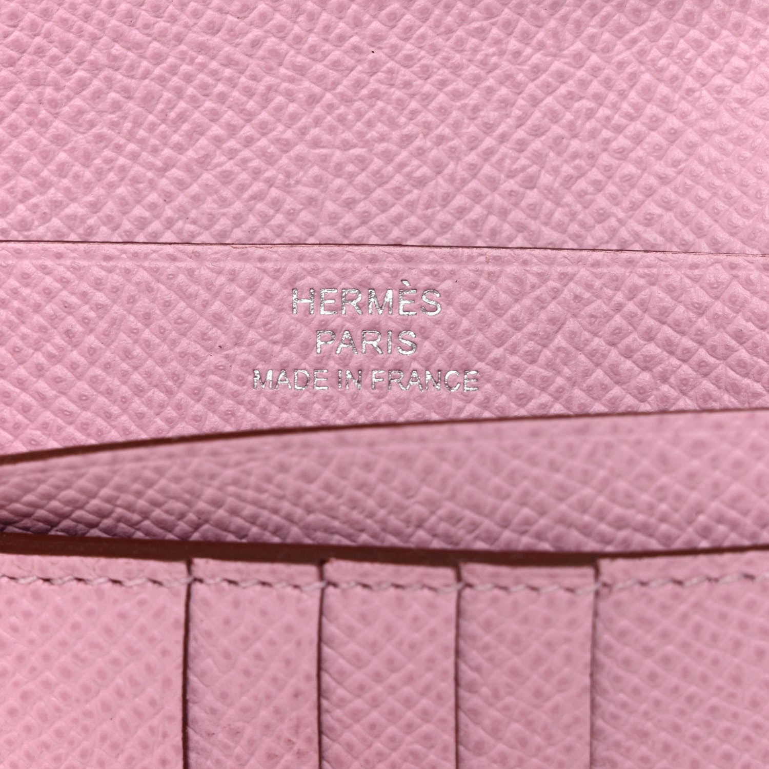 Hermes Epsom Bearn Compact Wallet Mauve Sylvestre 6 of 9