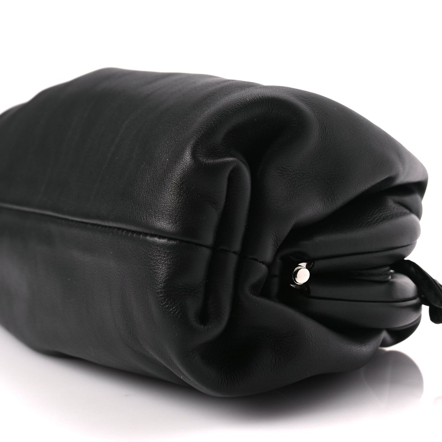 Butter Calfskin The Mini Pouch Black