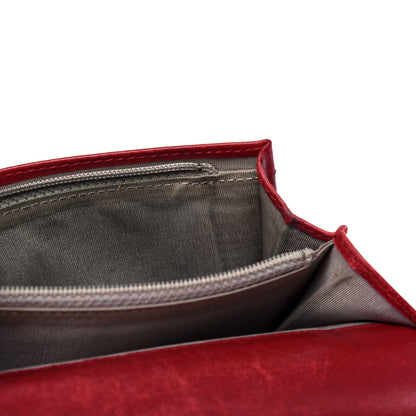 Chanel Caviar Timeless CC Yen Wallet Red 11 of 27