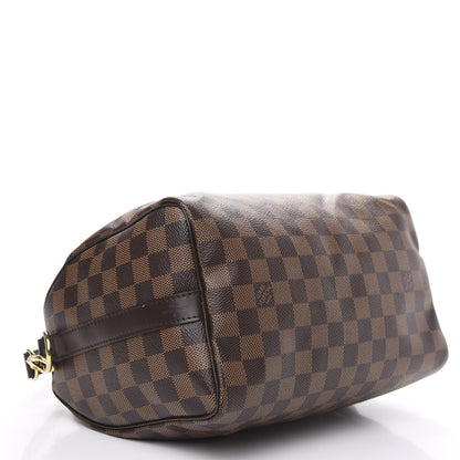 Louis Vuitton Damier Ebene Speedy Bandouliere 25 3 of 10
