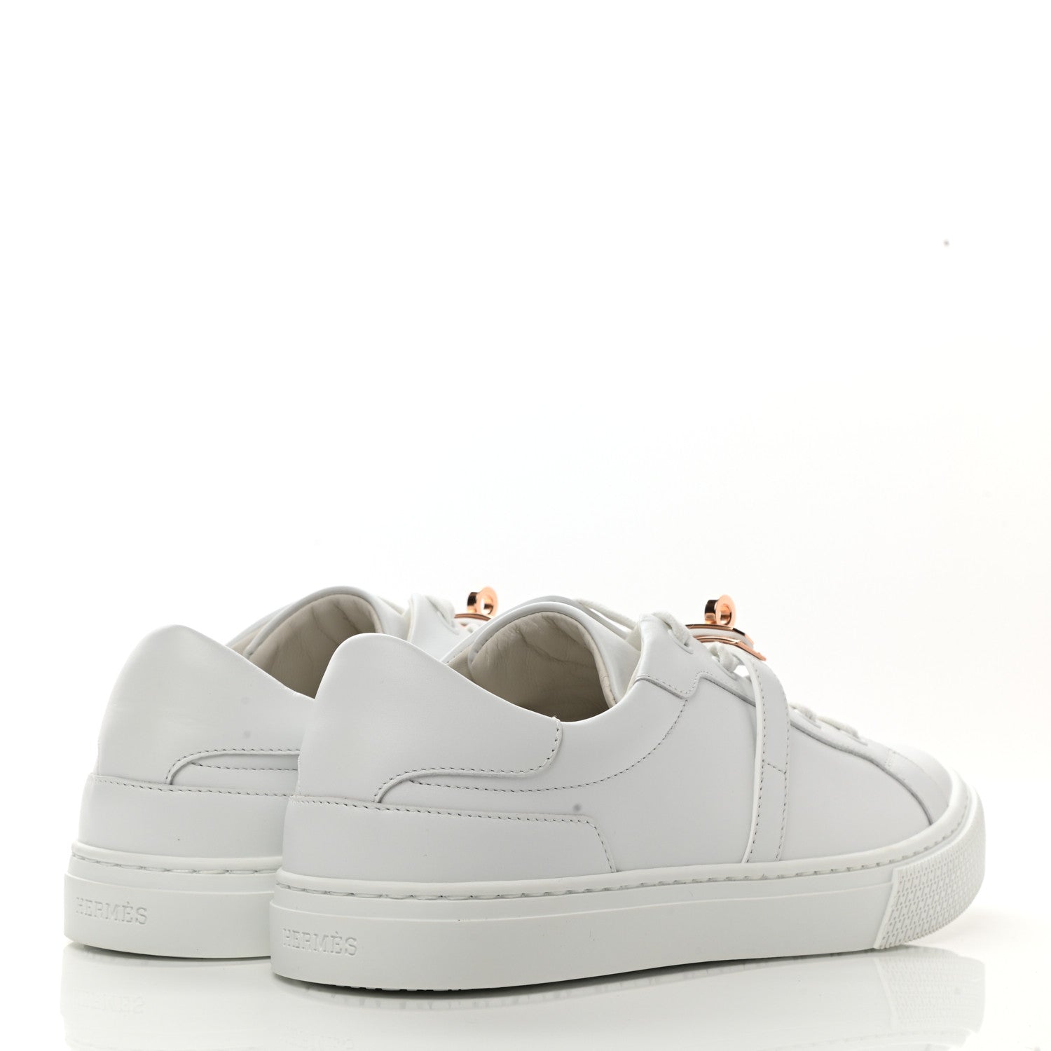 Hermes Calfskin Day Sneakers 39 White 4 of 13