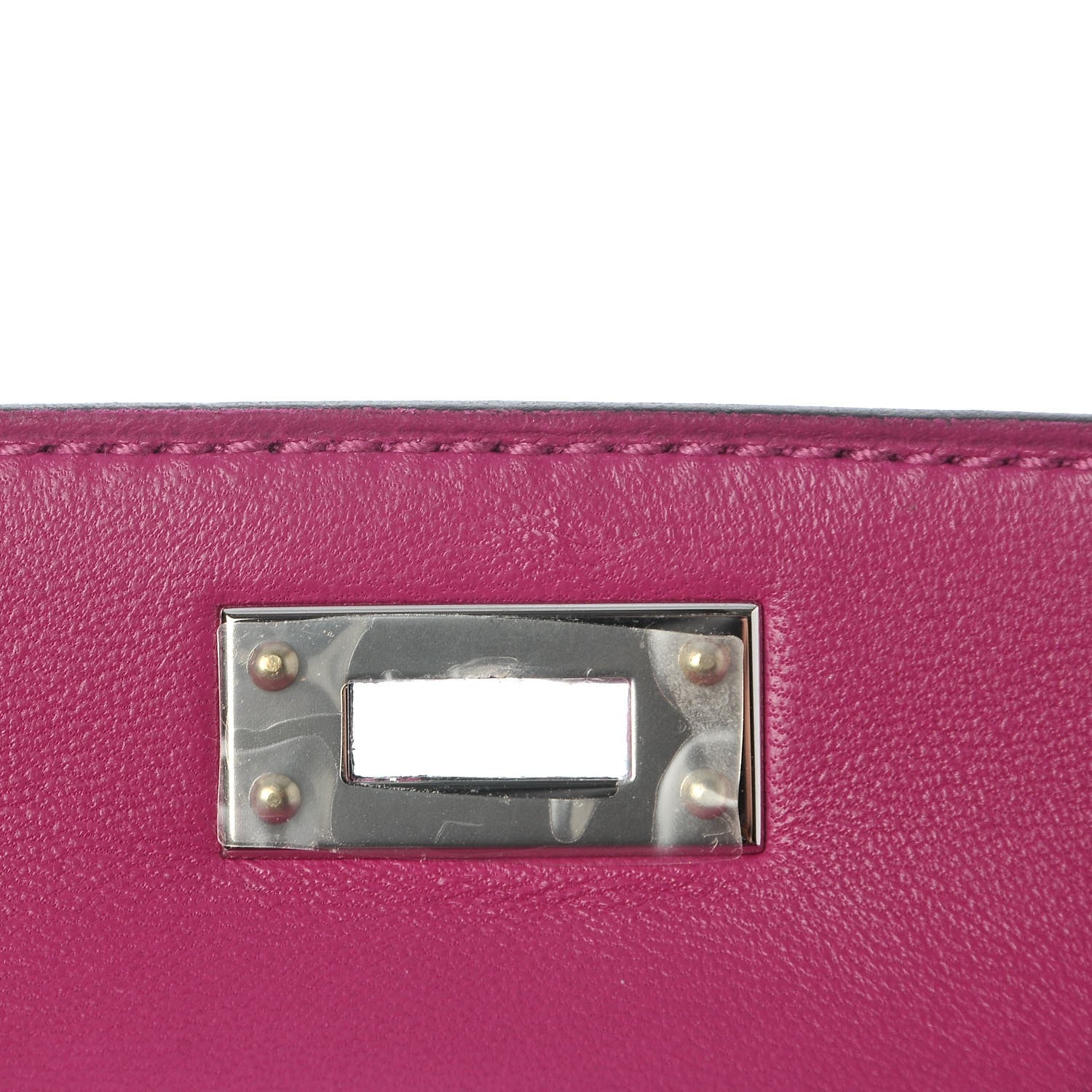 Hermes Chevre Mysore Mini Kelly Sellier 20 Rose Pourpre 14 of 27