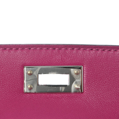 Hermes Chevre Mysore Mini Kelly Sellier 20 Rose Pourpre 14 of 27