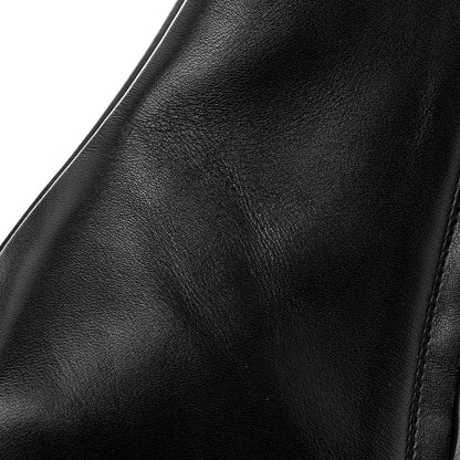 Balenciaga Calfskin Soft Rim Ankle Booties 40 Black 9 of 11