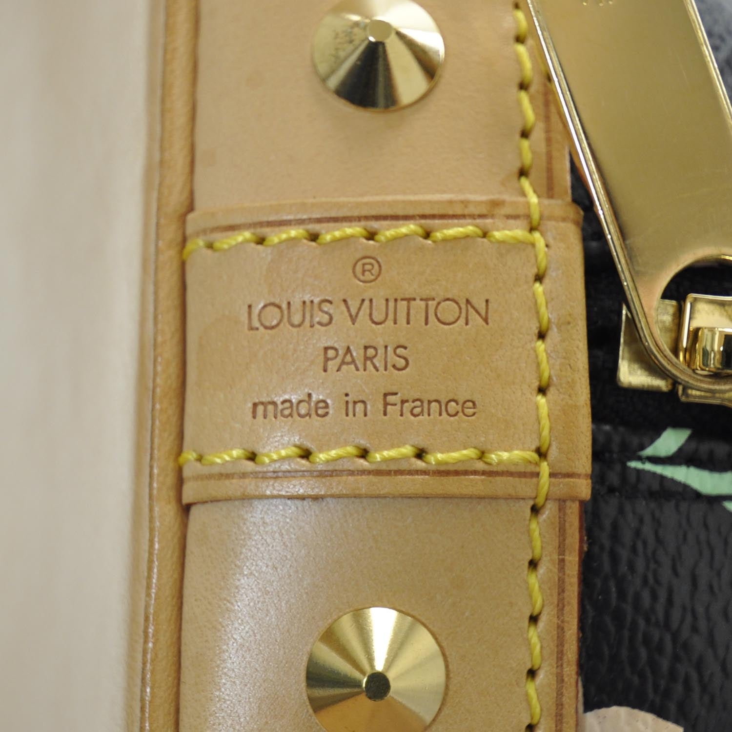 Louis Vuitton Monogram Multicolor Alma Black 8 of 9