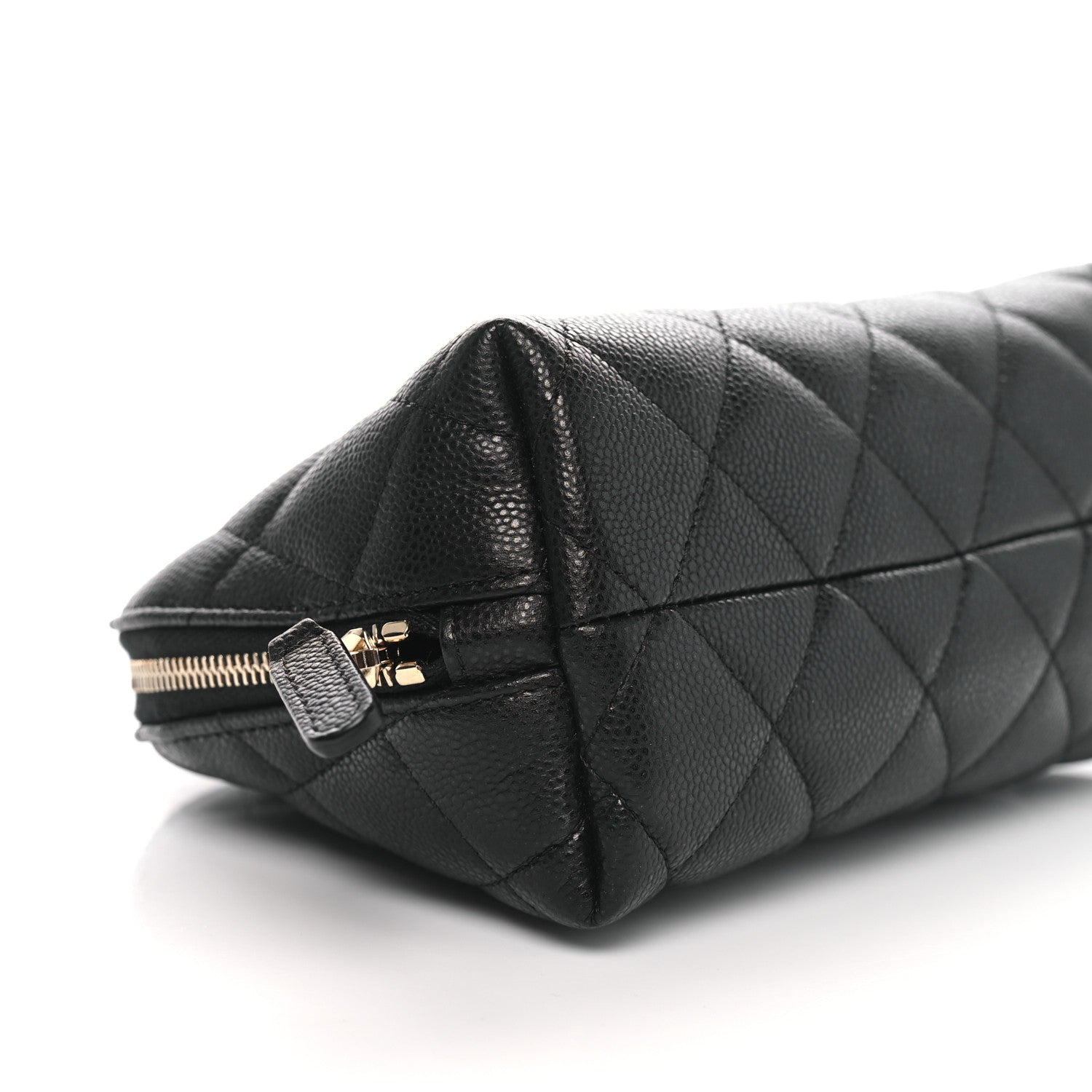 Chanel Caviar Quilted Cosmetic Case Black 8 of 9