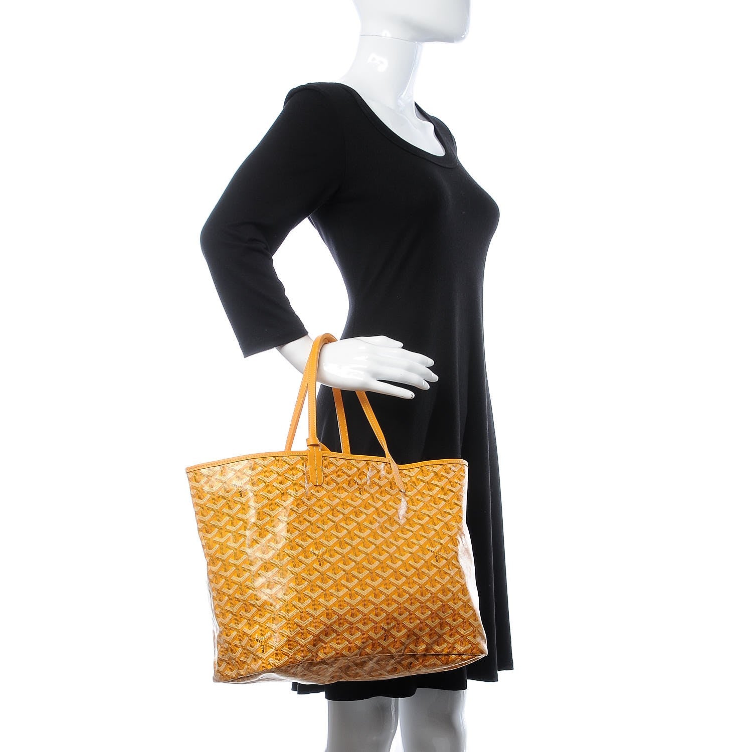 Goyard Goyardine Saint Louis PM Yellow 2 of 9