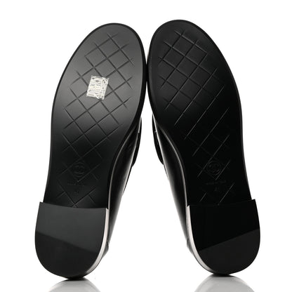 Chanel Lambskin Quilted CC Turnlock Loafers 41 Black 5 of 11