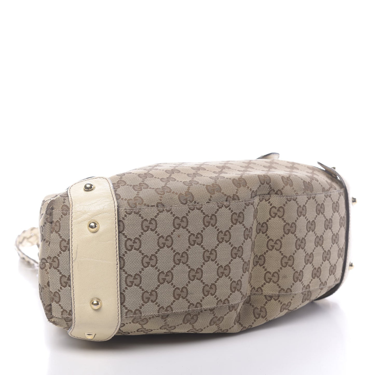 Monogram Small Pelham Shoulder Bag Off White