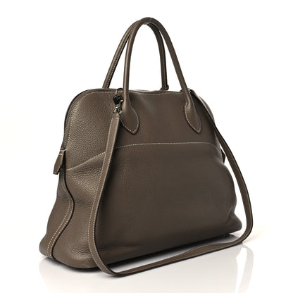 Hermes Taurillon Clemence Bolide 35 Etoupe 2 of 15