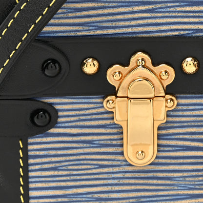 Louis Vuitton Epi Petite Malle Denim Light 8 of 18