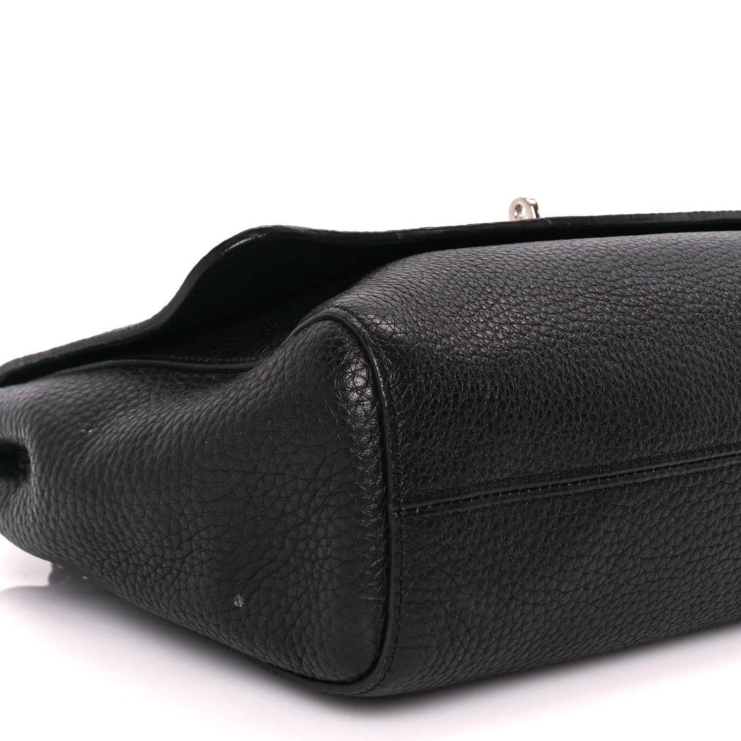 Mulberry Small Classic Grain Calfskin Medium Lily Black 7 of 8