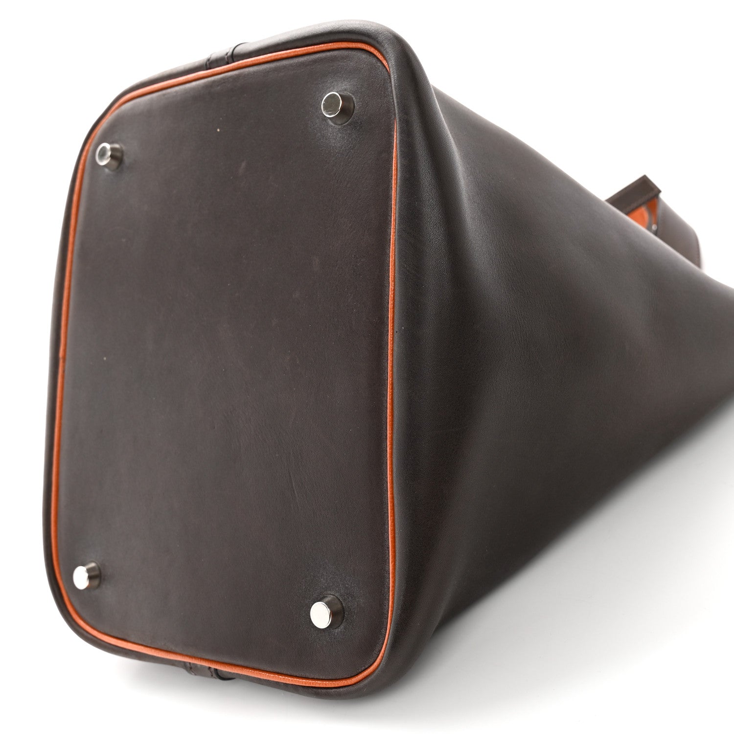 Hermes Natural Barenia Eclat Picotin 22 MM Ebene Orange 10 of 11