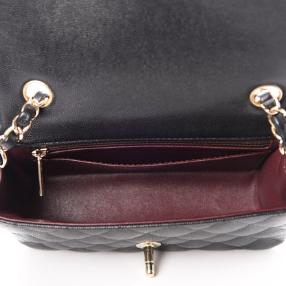 Chanel Caviar Quilted Mini Rectangular Flap Black 5 of 7