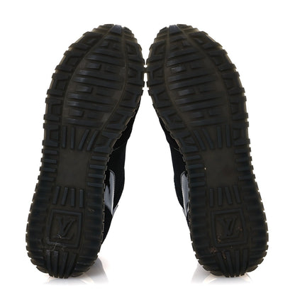 Louis Vuitton Suede Monogram Run Away Sneakers 36.5 Black 7 of 7