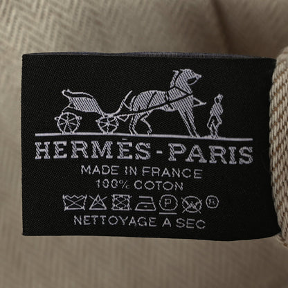 Hermes Canvas Large Bride-A-Brac Pouch Orange Feu Burgundy 6 of 9