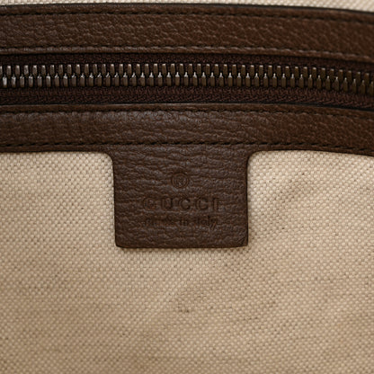 Gucci GG Supreme Monogram Web Small Ophidia Half Moon Hobo Brown 6 of 15