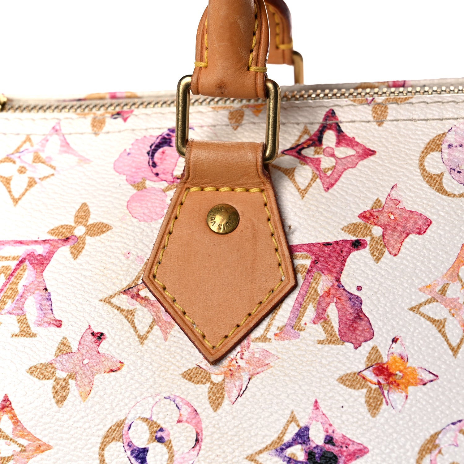 Louis Vuitton Watercolor Aquarelle Speedy 30 White 12 of 18