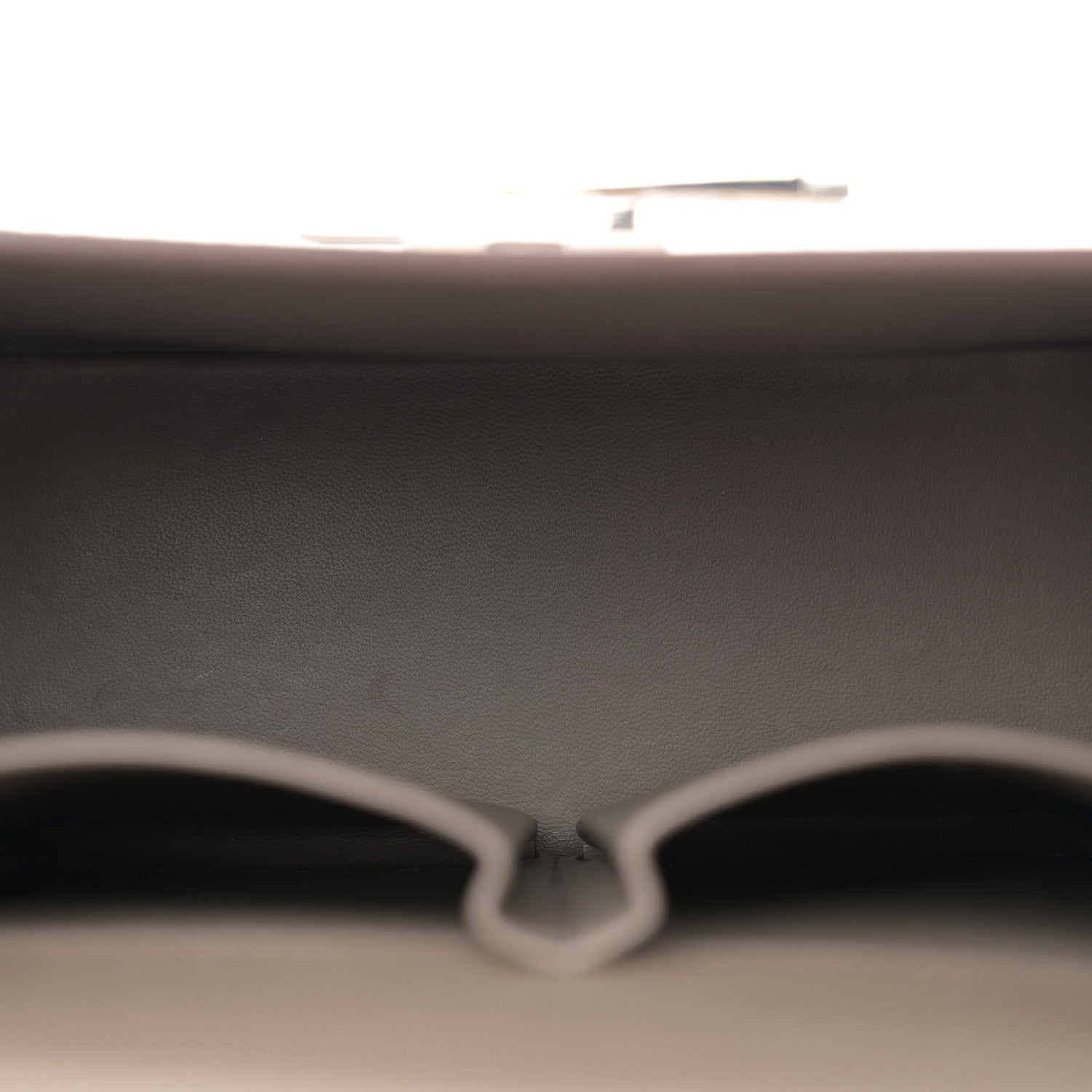 Hermes Epsom Cinhetic Boxy Top Handle Bag Etain 5 of 13