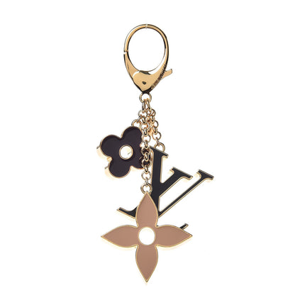 Louis Vuitton Fleur De Monogram Bag Charm Dore 1 of 3